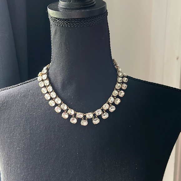 J. Crew Jewelry - J.Crew new with tags necklace clear stones